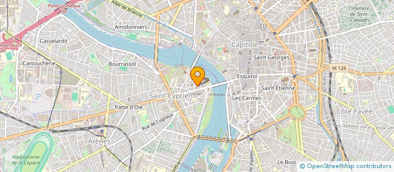 localisation de l'entreprise MONSIEUR RICARDO DIEGO à TOULOUSE