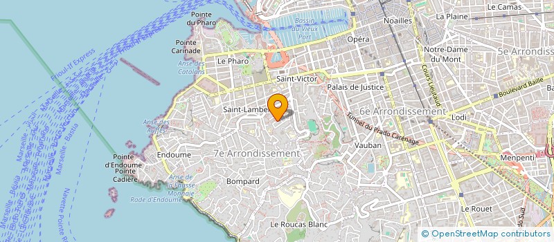 localisation de l'entreprise MONSIEUR RICARDO DOS ANJOS LIMA à MARSEILLE