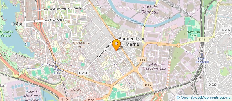 localisation de l'entreprise MONSIEUR RICARDO DOS SANTOS DE AGUIAR à BONNEUIL-SUR-MARNE