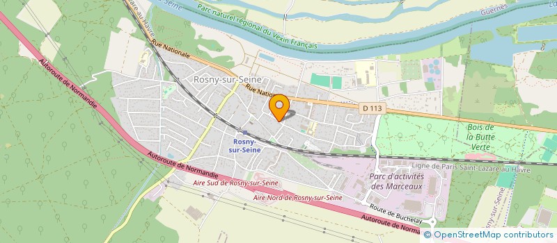 localisation de l'entreprise MONSIEUR RICARDO DOS SANTOS MATEUS à ROSNY-SUR-SEINE