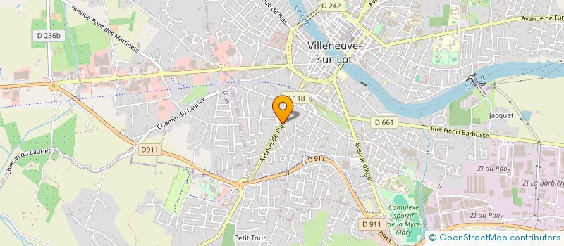 localisation de l'entreprise MONSIEUR RICARDO DUARTE  VILLENEUVE-SUR-LOT