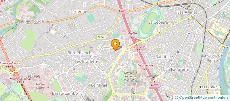 localisation de l'entreprise MONSIEUR RICARDO ESTEVES NATARIO  TOULOUSE