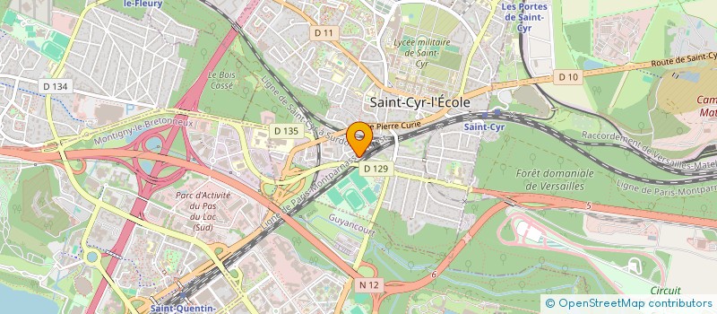 localisation de l'entreprise MONSIEUR RICARDO FERNANDES  VELIZY-VILLACOUBLAY