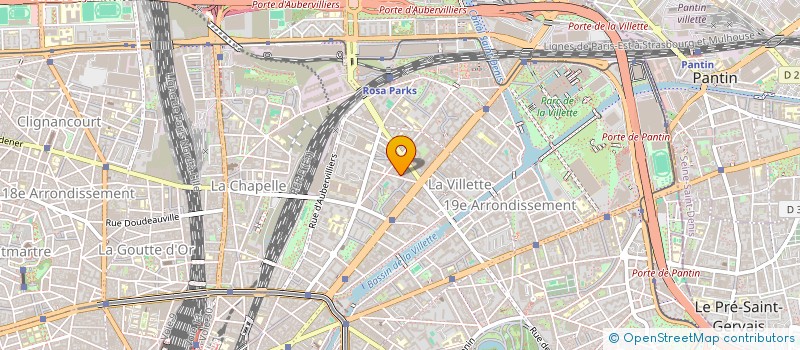 localisation de l'entreprise MONSIEUR RICARDO GABRIEL LEE AGUILAR  PARIS