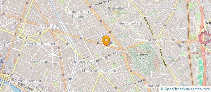 localisation de l'entreprise MONSIEUR RICARDO GONZALEZ DUARTE  PARIS