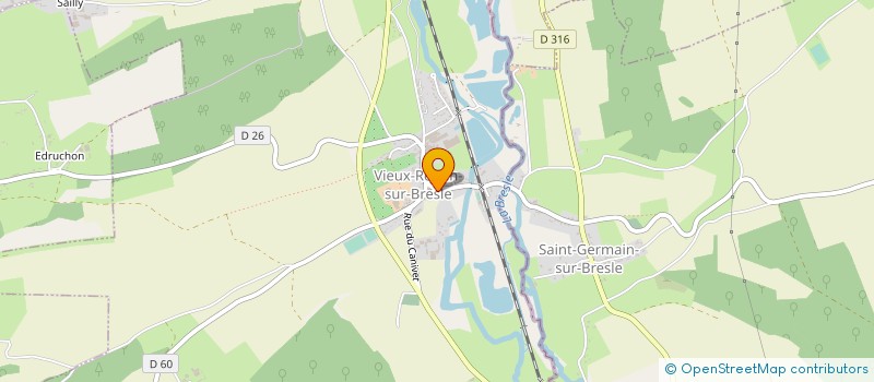 localisation de l'entreprise MONSIEUR RICARDO HERNANDEZ GUERRA  VIEUX-ROUEN-SUR-BRESLE