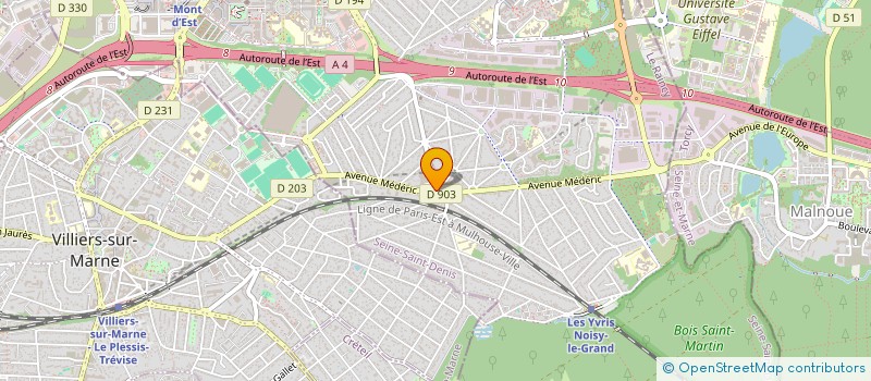 localisation de l'entreprise MONSIEUR RICARDO JUNCEIRO  NOISY-LE-GRAND