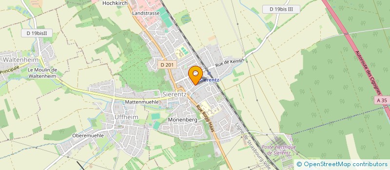 localisation de l'entreprise MONSIEUR RICARDO KOHLER  SIERENTZ