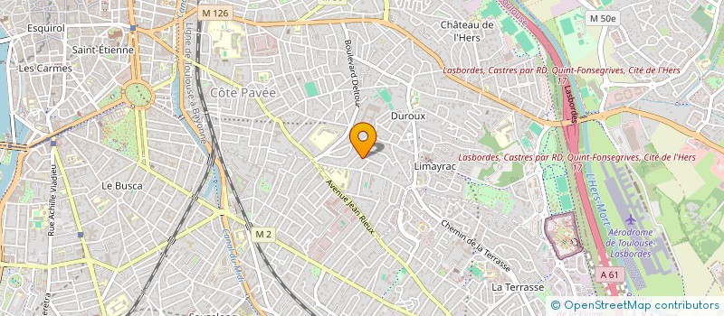localisation de l'entreprise MONSIEUR RICARDO LAVIE à TOULOUSE