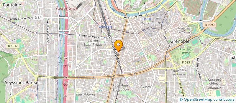 localisation de l'entreprise MONSIEUR RICARDO LOOF à GRENOBLE