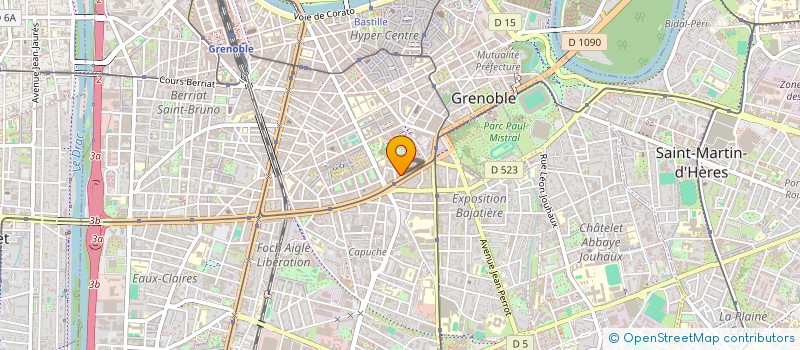 localisation de l'entreprise MONSIEUR RICARDO LOPES  GRENOBLE