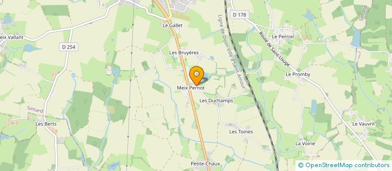 localisation de l'entreprise MONSIEUR RICARDO LOPES CORREIA  SIMARD