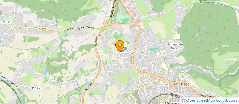 localisation de l'entreprise MONSIEUR RICARDO LUJAN LARREATEGUI  VOIRON