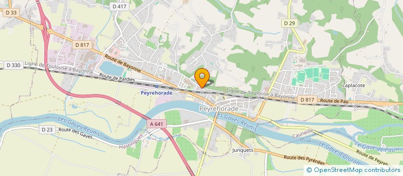 localisation de l'entreprise MONSIEUR RICARDO-MANUEL TEIXEIRA  PEYREHORADE