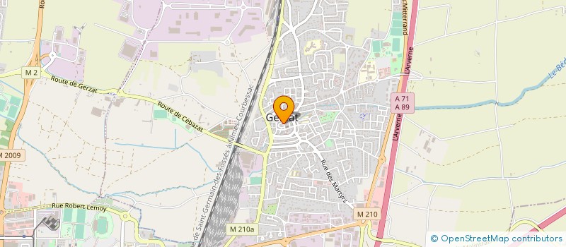 localisation de l'entreprise MONSIEUR RICARDO MATIAS à SAINT-BEAUZIRE