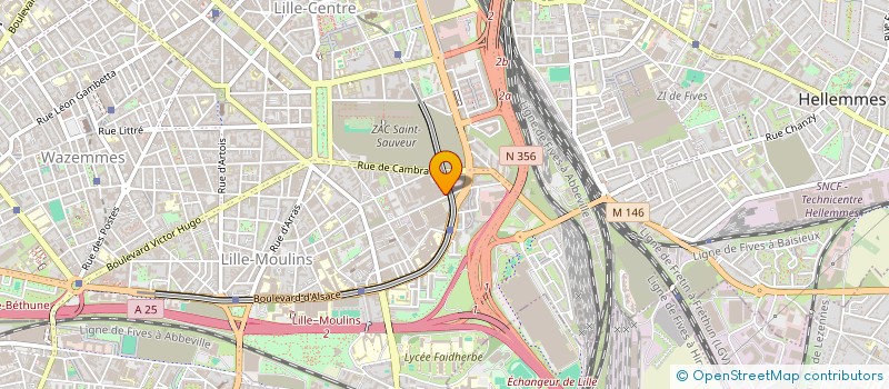 localisation de l'entreprise MONSIEUR RICARDO MODESTE  LILLE