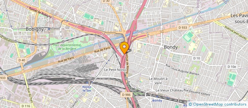 localisation de l'entreprise MONSIEUR RICARDO MONTEIRO à NOISY-LE-SEC