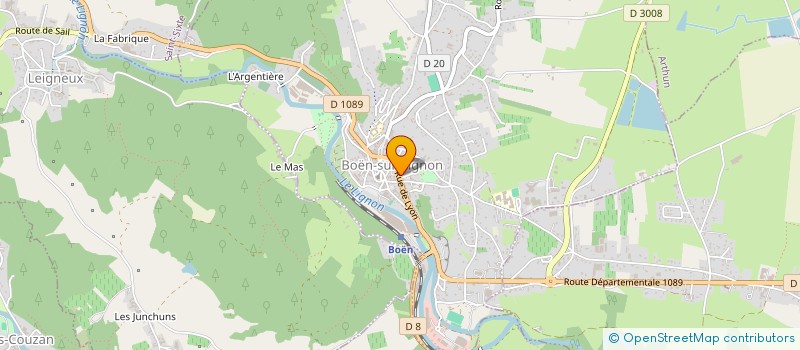 localisation de l'entreprise MONSIEUR RICARDO NIETO à BOEN-SUR-LIGNON
