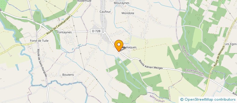 localisation de l'entreprise MONSIEUR RICARDO NUNES DE OLIVEIRA  LABASTIDE-DU-TEMPLE