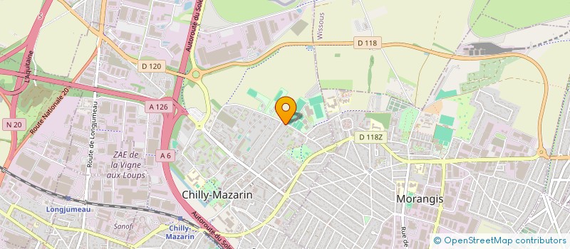 localisation de l'entreprise MONSIEUR RICARDO PEREIRA BERNARDO à CHILLY-MAZARIN
