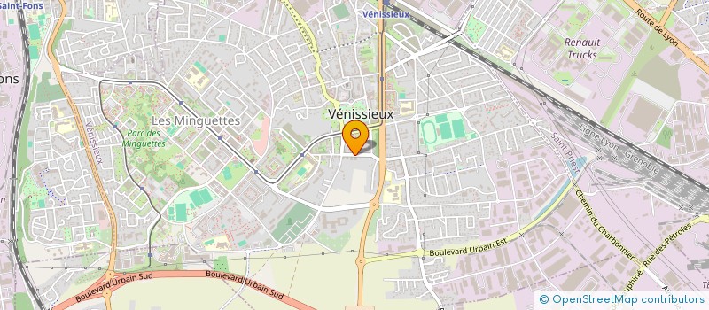 localisation de l'entreprise MONSIEUR RICARDO PULIDO  VENISSIEUX