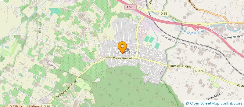 localisation de l'entreprise MONSIEUR RICARDO SAMPER DIAZ à LA CRAU