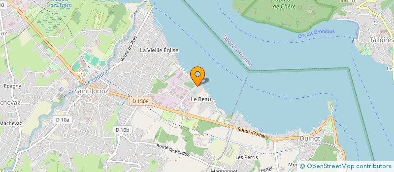 localisation de l'entreprise MONSIEUR RICARDO SCHEID  SAINT-JORIOZ