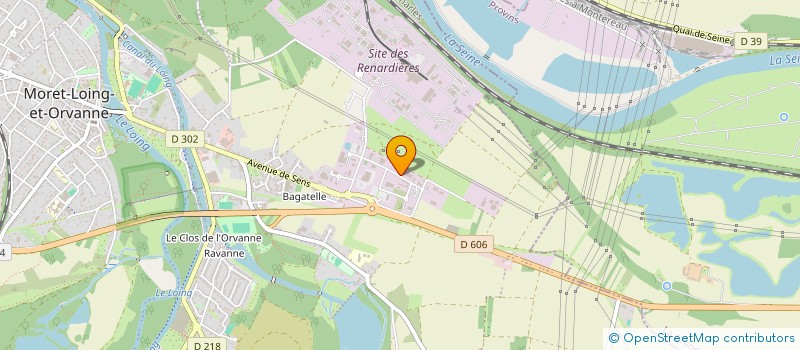 localisation de l'entreprise MONSIEUR RICARDO SILVESTRE DE SOUSA DORES à MORET-LOING-ET-ORVANNE