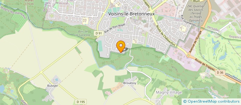 localisation de l'entreprise MONSIEUR RICARDO SUAREZ à VOISINS-LE-BRETONNEUX