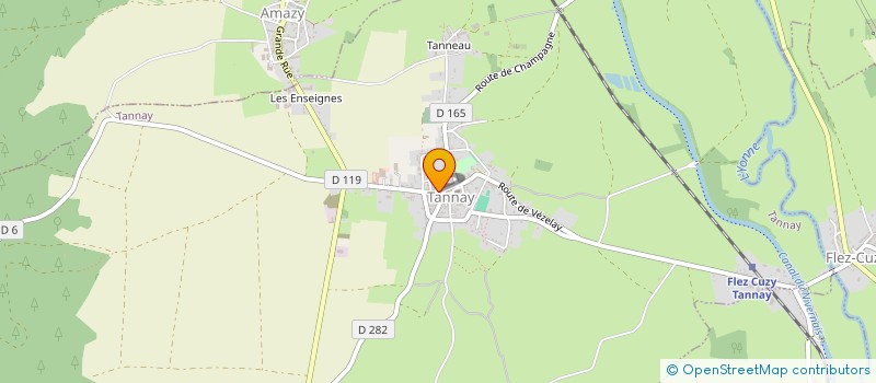 localisation de l'entreprise MONSIEUR RICARDO TAVARES  TANNAY