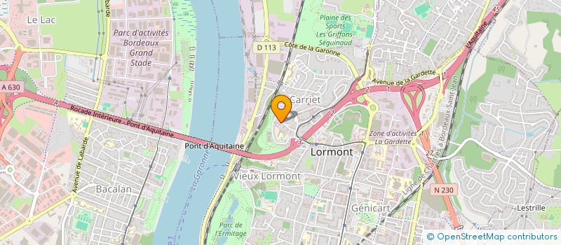 localisation de l'entreprise MONSIEUR RICARDO TEIXEIRA POTES ABRANTES  LORMONT