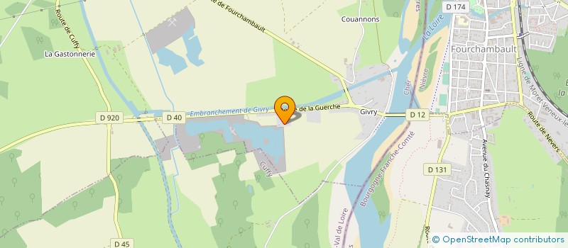 localisation de l'entreprise MONSIEUR RICARDO WEISS  COURS-LES-BARRES