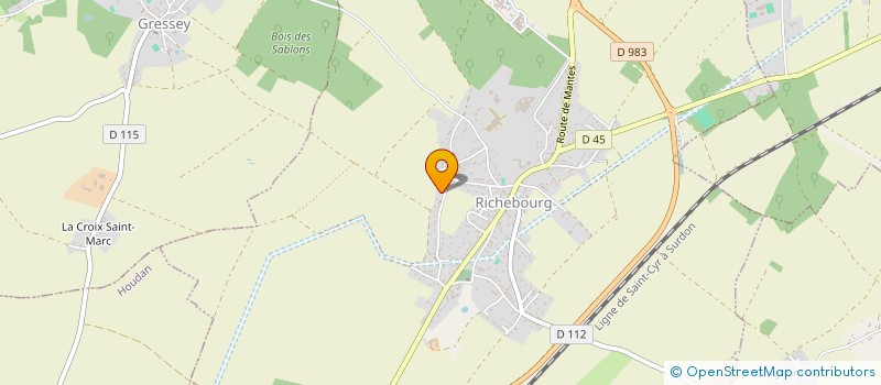 localisation de l'entreprise MONSIEUR RICARDS SARKANS à RICHEBOURG