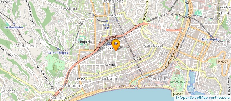 localisation de l'entreprise MONSIEUR RICCARDO CAURO à NICE