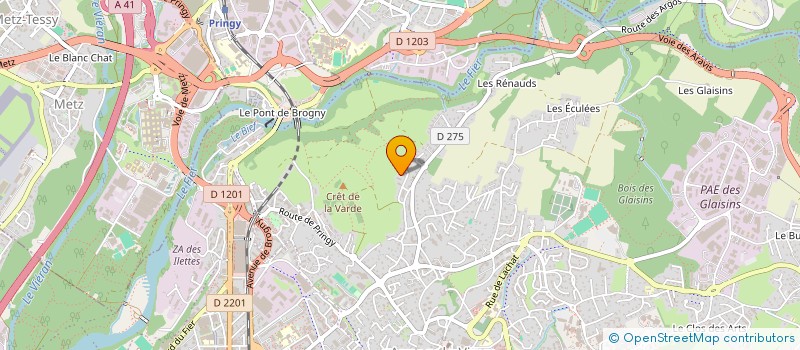 localisation de l'entreprise MONSIEUR RICCARDO MAGRO à ANNECY