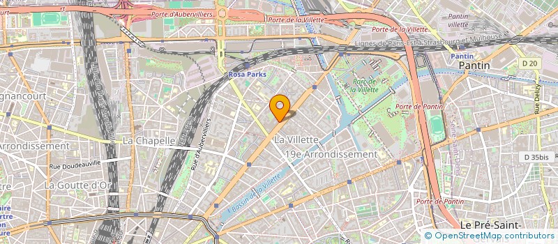 localisation de l'entreprise MONSIEUR RICCARDO MORSANUTO  PARIS