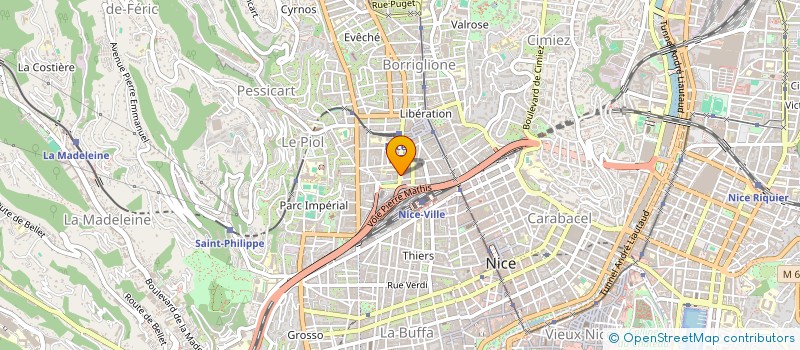 localisation de l'entreprise MONSIEUR RICCARDO PUDDU à NICE