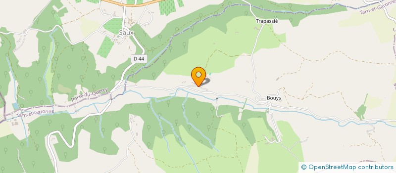 localisation de l'entreprise MONSIEUR RICCARDO REALI  ECHOURGNAC