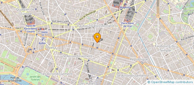 localisation de l'entreprise MONSIEUR RICCARDO TINELLI  PARIS