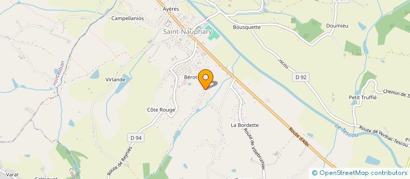 localisation de l'entreprise MONSIEUR RICCO BELLOCQ à ORGUEIL