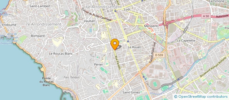 localisation de l'entreprise MONSIEUR RICCORD BERNASCONI à MARSEILLE
