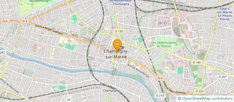 localisation de l'entreprise MONSIEUR RICHAD BOU MALHAB à CHAMPIGNY-SUR-MARNE