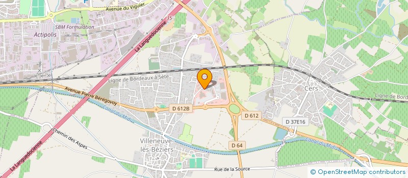 localisation de l'entreprise MONSIEUR RICHARD ABBANI à VILLENEUVE-LES-BEZIERS