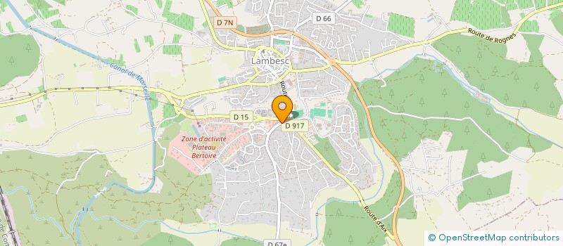 localisation de l'entreprise MONSIEUR RICHARD ADAMANTIADIS DIT MILTON  LAMBESC