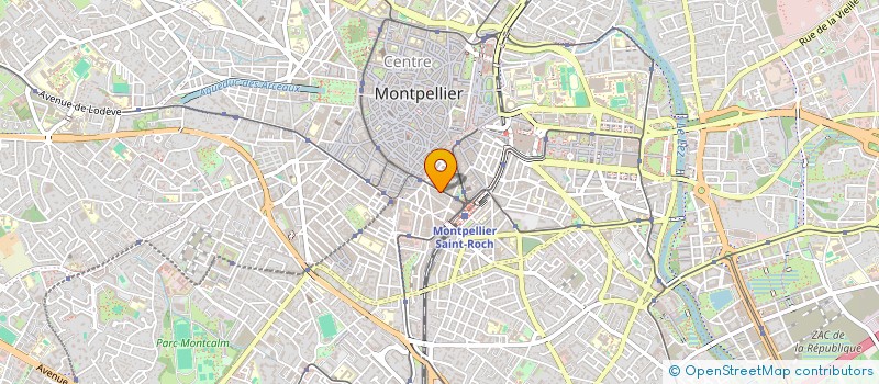 localisation de l'entreprise MONSIEUR RICHARD ADIN à MONTPELLIER