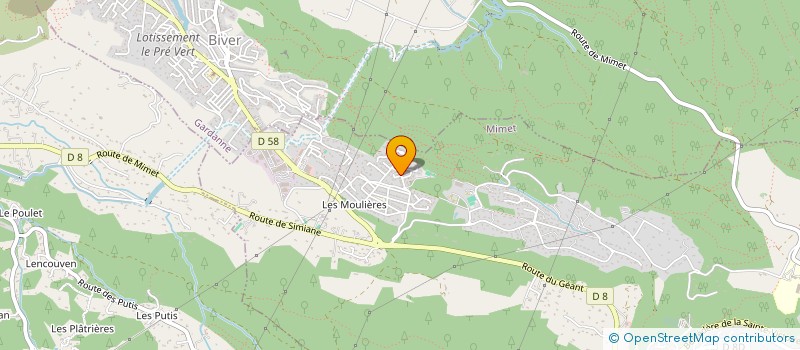 localisation de l'entreprise MONSIEUR RICHARD AGEN  MIMET