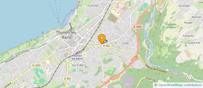 localisation de l'entreprise MONSIEUR RICHARD-ALEXANDRE FRIEDL à THONON-LES-BAINS