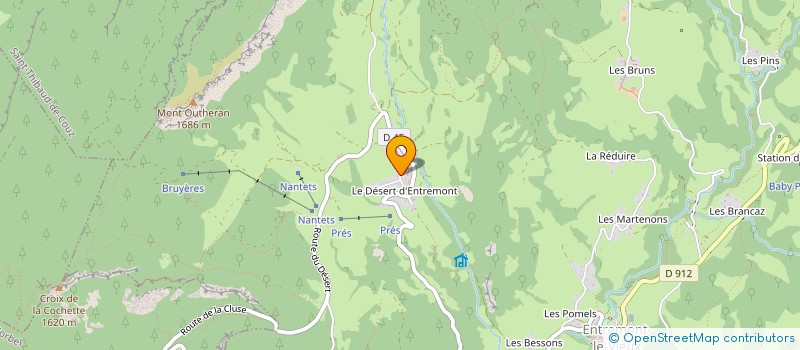 localisation de l'entreprise MONSIEUR RICHARD ALIBERT  ENTREMONT-LE-VIEUX