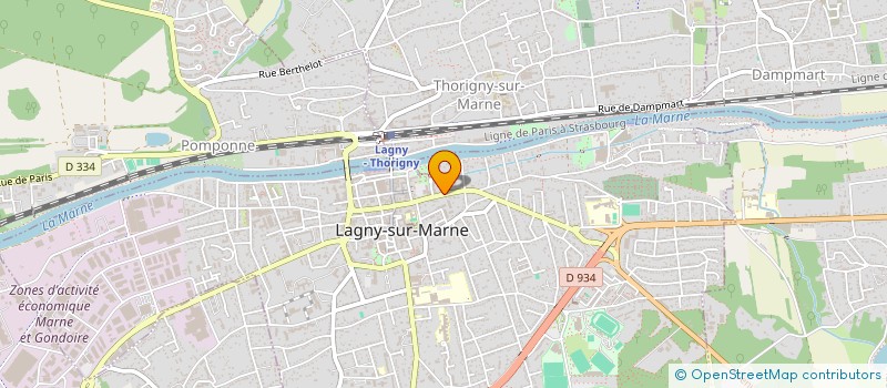 localisation de l'entreprise MONSIEUR RICHARD AMAR à LAGNY-SUR-MARNE