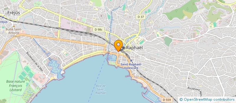 localisation de l'entreprise MONSIEUR RICHARD AMIEL à SAINT-RAPHAEL